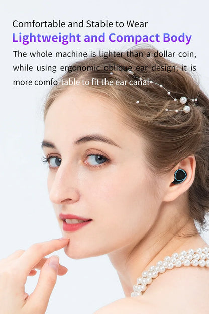Słuchawki Bluetooth M10 z redukcją szumów i sterowaniem dotykowym