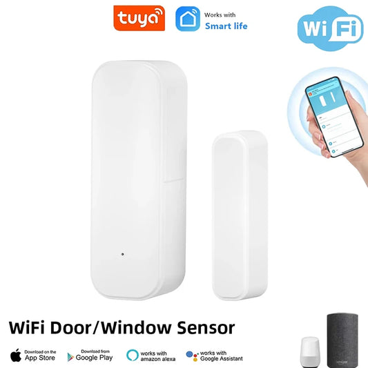 XMSJ Tuya WiFi Door Sensor - App-Controlled Security