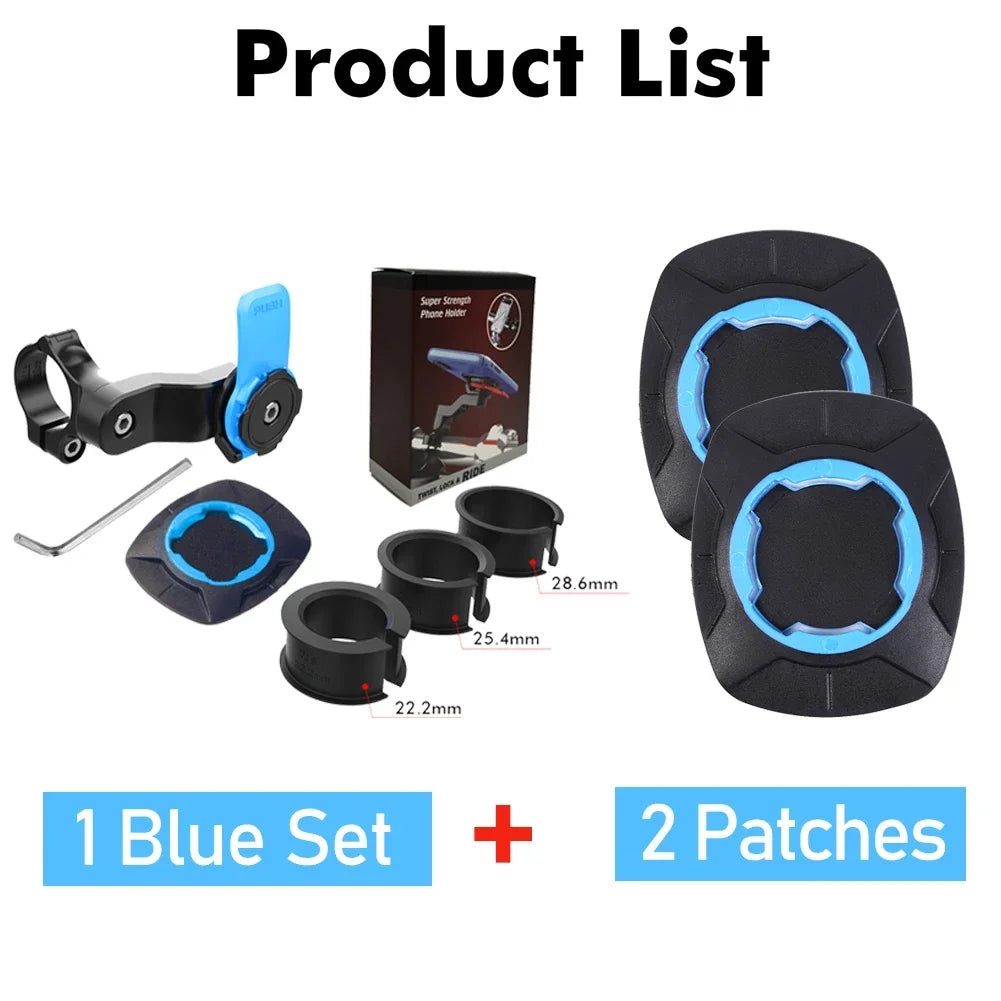 Shunmaii Universal Motorcycle Phone Holder - 360° Rotatable Mount