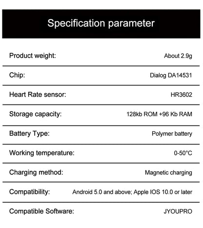 ChiBear 5ATM Waterproof Smart Ring - Track Health Effortlessly