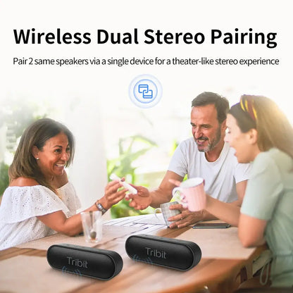 Tribit XSound Go Bluetooth-høyttaler med IPX7 vanntett design
