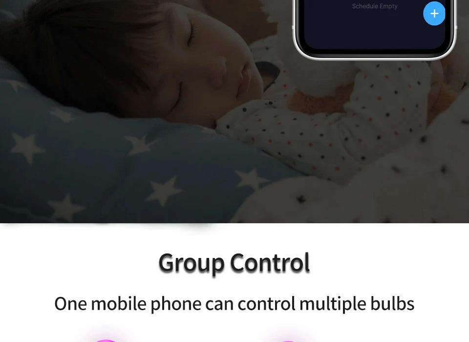 Smart RGB LED Bulb E27 - Tuya App Controlled