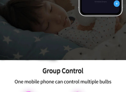 Smart RGB LED Bulb E27 - Tuya App Controlled