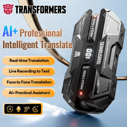 Transformers TF-T51 AI koptelefoon - Draadloos vertaalapparaat
