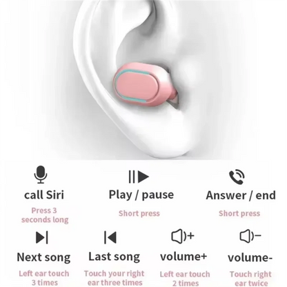 Auricolare Bluetooth wireless E7S originale con display LED
