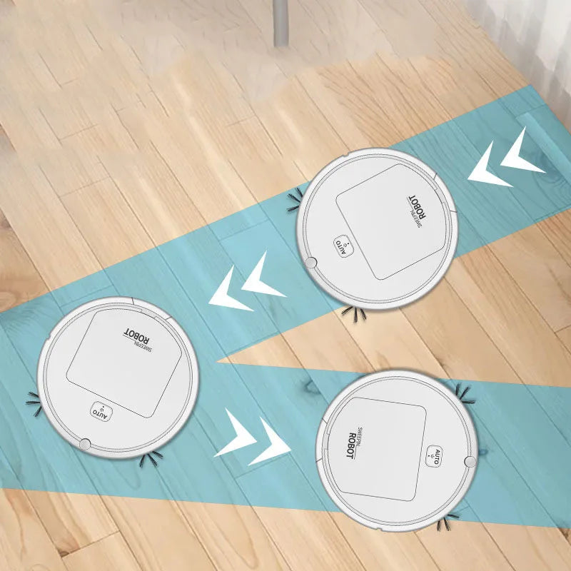 Smart Robot Vacuum Cleaner with Wet & Dry Cleaning
