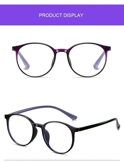 Ultralight Round Reading Glasses - Anti Blue Light