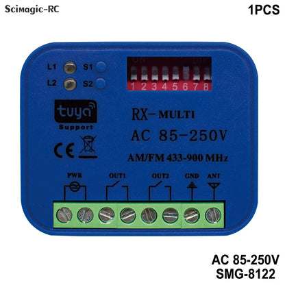 Smart Tuya WiFi Garage Door Receiver with Voice Control