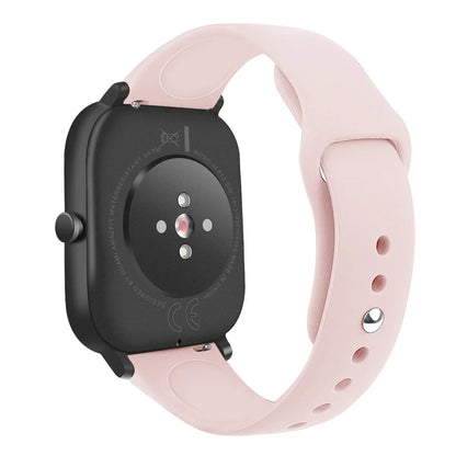 PEO 20mm/22mm silikonklokkerem for Amazfit GTS/GTR - Unisex erstatningsbånd