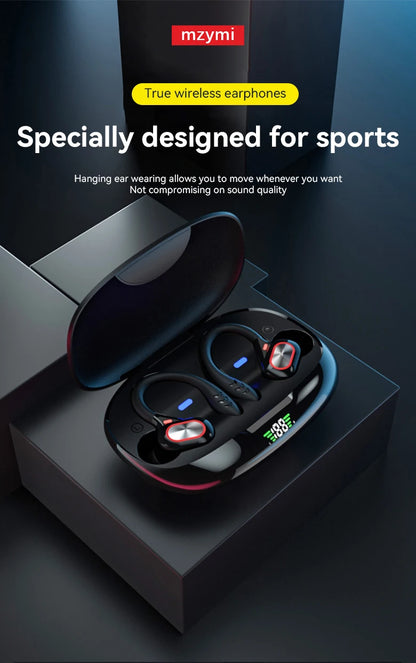 Auriculares inalámbricos mzymi S730 TWS - Bluetooth 5.3 Diseño resistente al agua