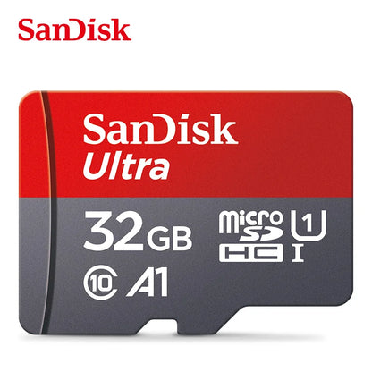Carte microSD SanDisk 128 Go - Vitesse A1 pour des performances rapides