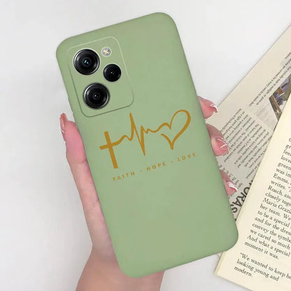 Trendy Silicone Phone Case For Xiaomi Poco X5 Pro 5G