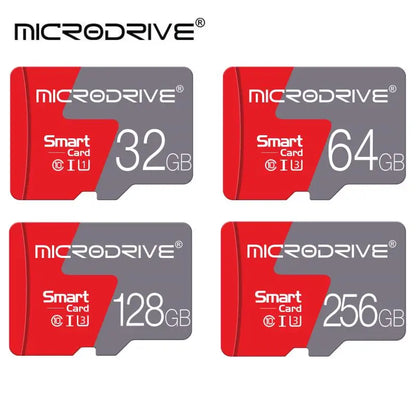 High Speed Class 10 microSD Card - 8GB to 128GB Capacity