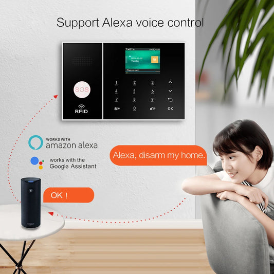 PGST Home Security Alarm System with WiFi & Motion Sensor