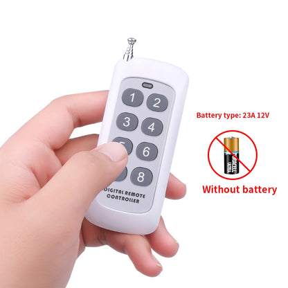 433MHz RF Remote Control for Smart Home & Garage