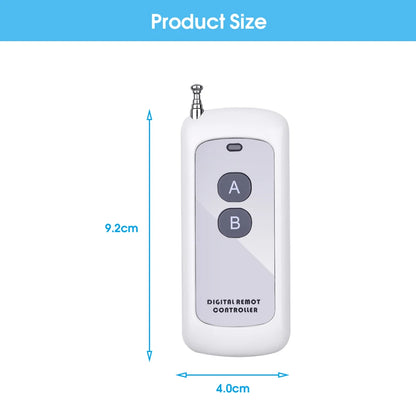 433MHz RF Remote Control for Smart Home & Garage