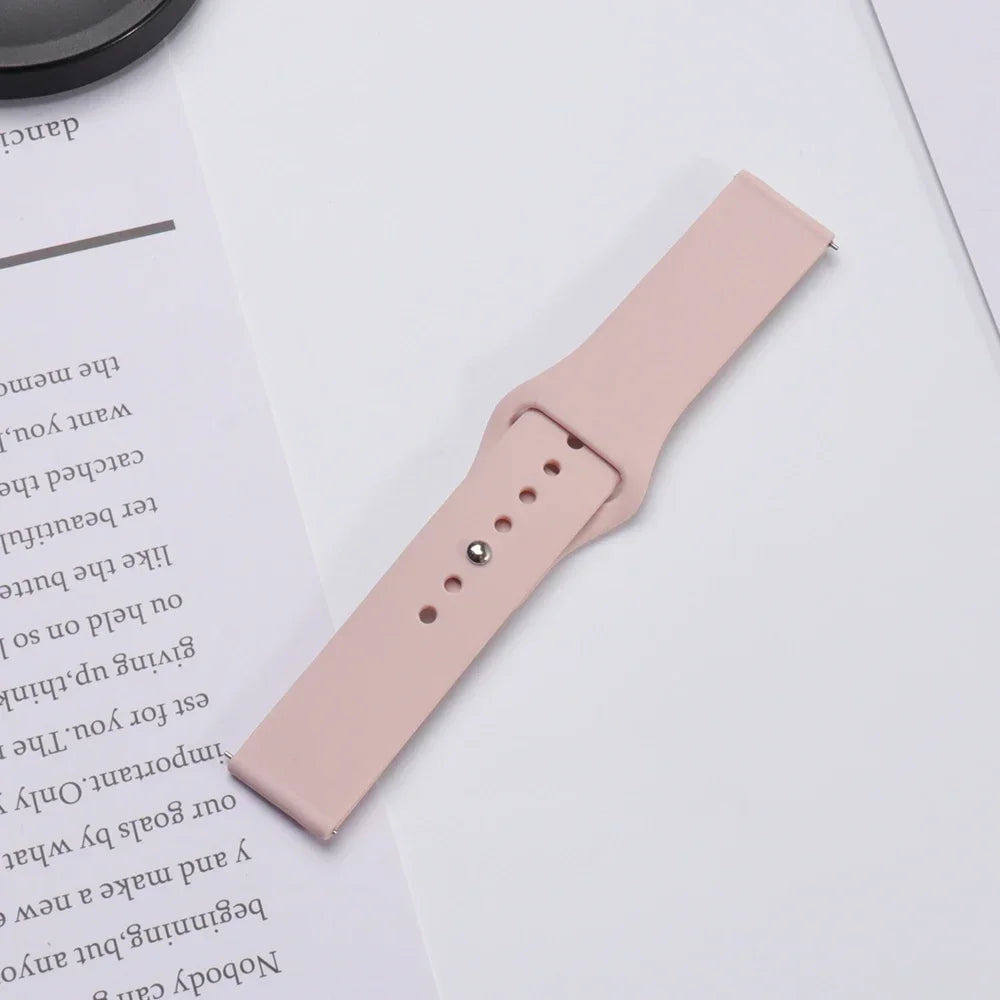 PEO 20mm/22mm silikonklokkerem for Amazfit GTS/GTR - Unisex erstatningsbånd