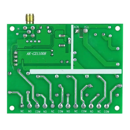 Smart 4 Channel RF Relay Switch - 10A Remote Control