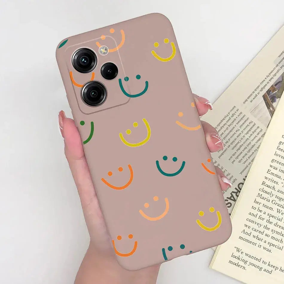Trendy Silicone Phone Case For Xiaomi Poco X5 Pro 5G