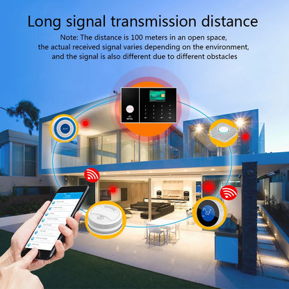 PGST Home Security Alarm System with WiFi & Motion Sensor