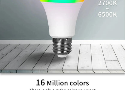 Smart RGB LED Bulb E27 - Tuya App Controlled