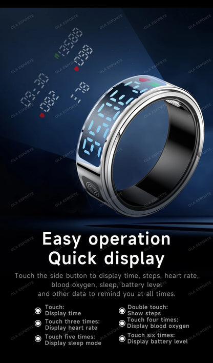 Xiaomi Smart Ring - Waterproof Health Monitor with Gesture Control