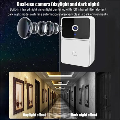 Smart Home Wireless Video Doorbell With Night Vision