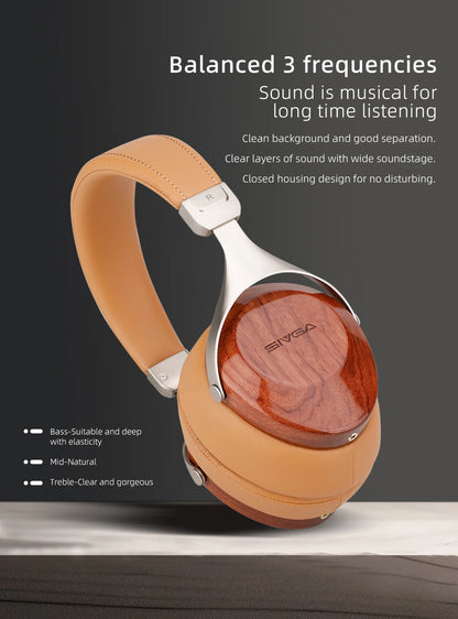 SIVGA SV021/Robin Wood Headphone with 50mm Driver