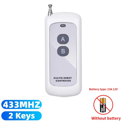 433MHz RF Remote Control for Smart Home & Garage