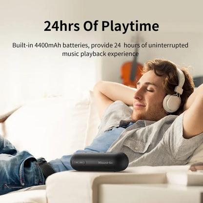 Tribit XSound Go Bluetooth-høyttaler med IPX7 vanntett design