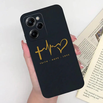 Trendy Silicone Phone Case For Xiaomi Poco X5 Pro 5G