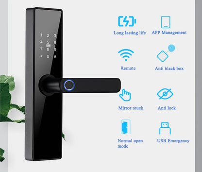 RAYKUBE Tuya Wifi Smart Lock H4 - Keyless Access Solution