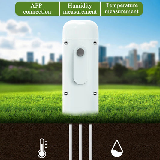 Tuya Smart Zigbee Soil Tester - Waterproof Garden Tool
