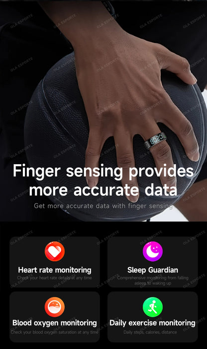 Xiaomi Smart Ring - Waterproof Health Monitor with Gesture Control