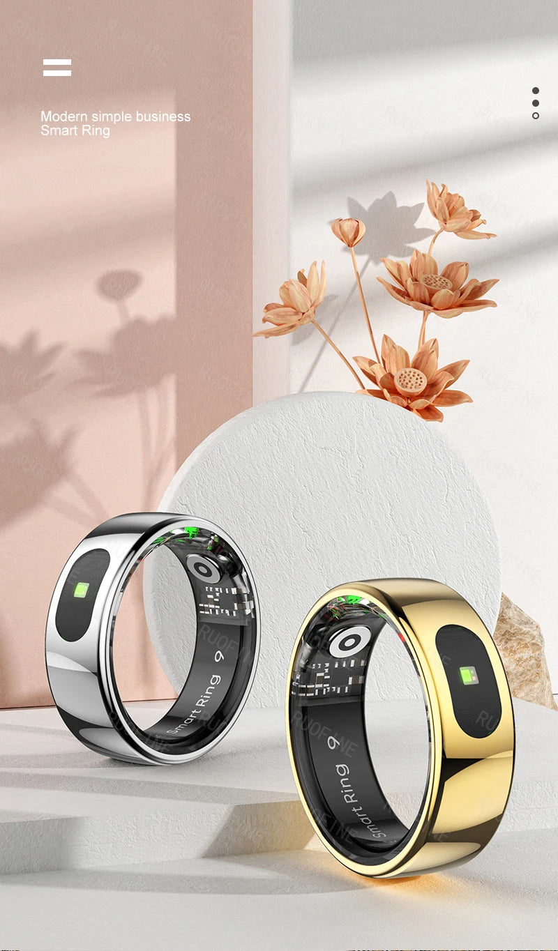RUOFINE Smart Ring R08 - Bluetooth Blood Pressure Tracker
