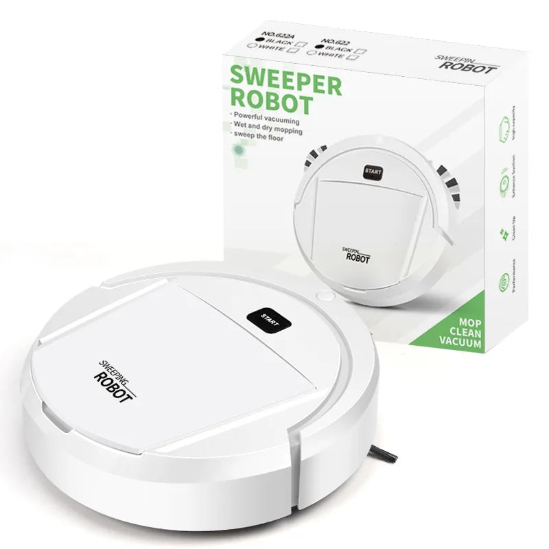 Smart Robot Vacuum Cleaner with Wet & Dry Cleaning