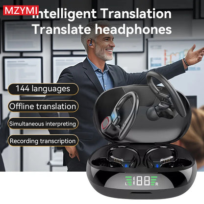 Auriculares inalámbricos mzymi S730 TWS - Bluetooth 5.3 Diseño resistente al agua