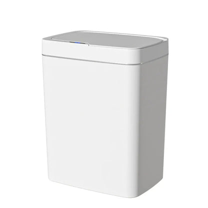 Smart Bathroom Trash Can with Automatic Bagging