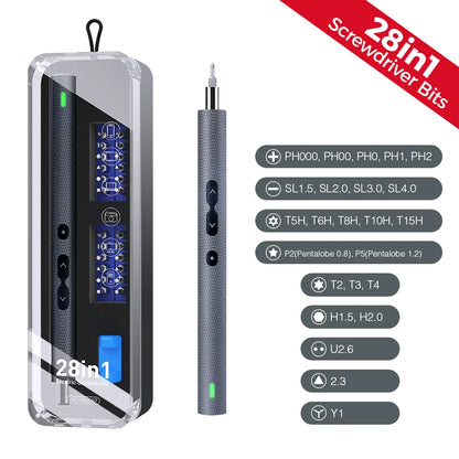 UF·TOOLS 28/62 in 1 Electric Screwdriver Set - Cordless Power Tool