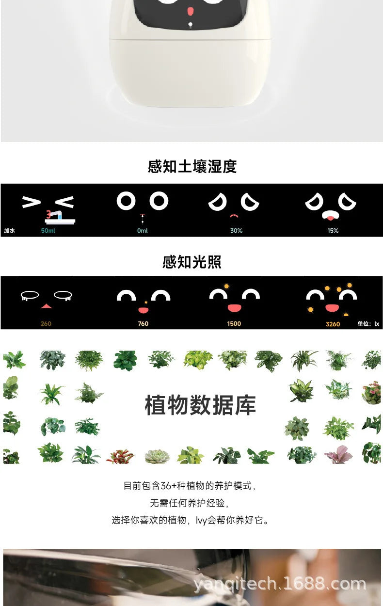 Smart Flowerpot for Indoor Plants 2025 Hot Sales