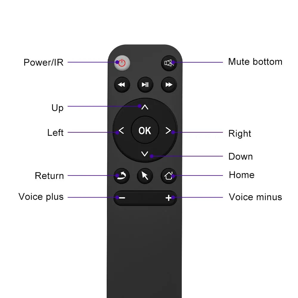 Smart Home Bluetooth Remote for TV and Projector