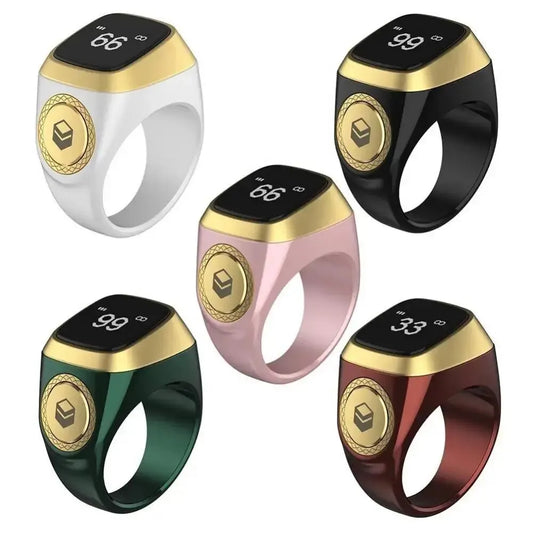 Smart Tasbih Tally Counter - Waterproof OLED Display Tracker