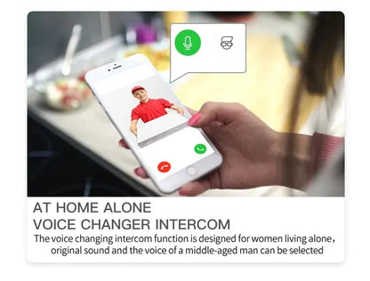 Smart Home Wireless Video Doorbell With Night Vision