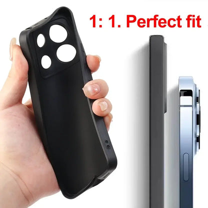 Custodia in silicone liquido per Xiaomi Redmi Note 13 Pro 5G