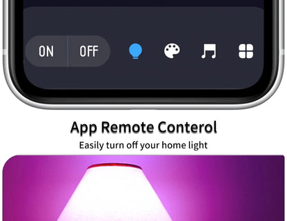 Smart RGB LED Bulb E27 - Tuya App Controlled