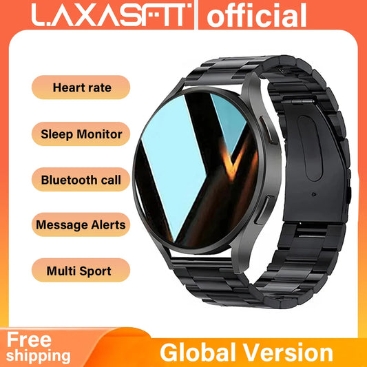 LAXASFIT 2025 Smart Watch - Bluetooth & Health Tracker