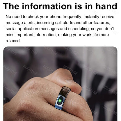 RUOFINE Smart Ring R08 - Bluetooth Blood Pressure Tracker