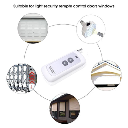 433MHz RF Remote Control for Smart Home & Garage