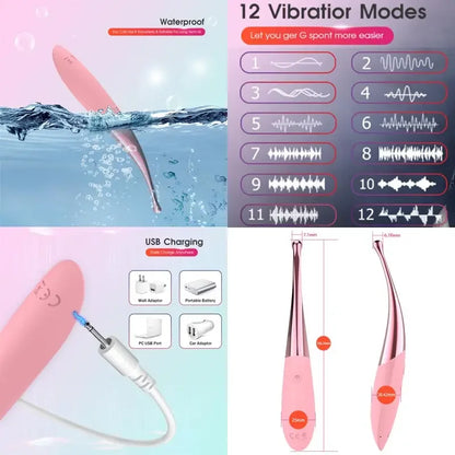 PODN Intimate Silicone Masturbator & Vibrator - Clit Stimulation