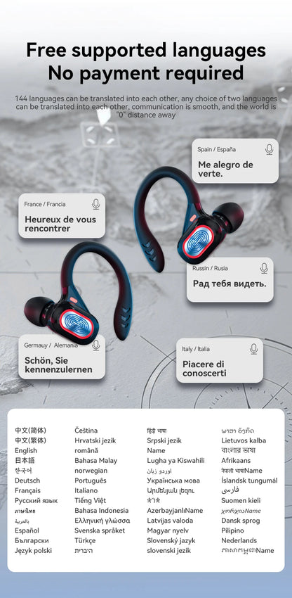 Auriculares inalámbricos mzymi S730 TWS - Bluetooth 5.3 Diseño resistente al agua